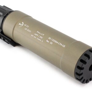 B&T RBS 9mm Suppressor for TP9/MP9, Tan/Black
