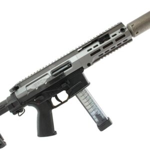 B&T SPC9 SD2 9mm 4.5″ 30rd Suppressed Pistol, Sniper Grey