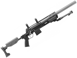 B&T SPR86 Suppressed Precision Rifle 8.6Blk 9.9″ SBR, Black w/ Kit